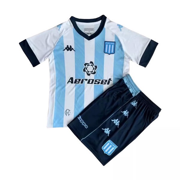 Camiseta Racing Club 1ª Niño 2021-2022 Azul Blanco